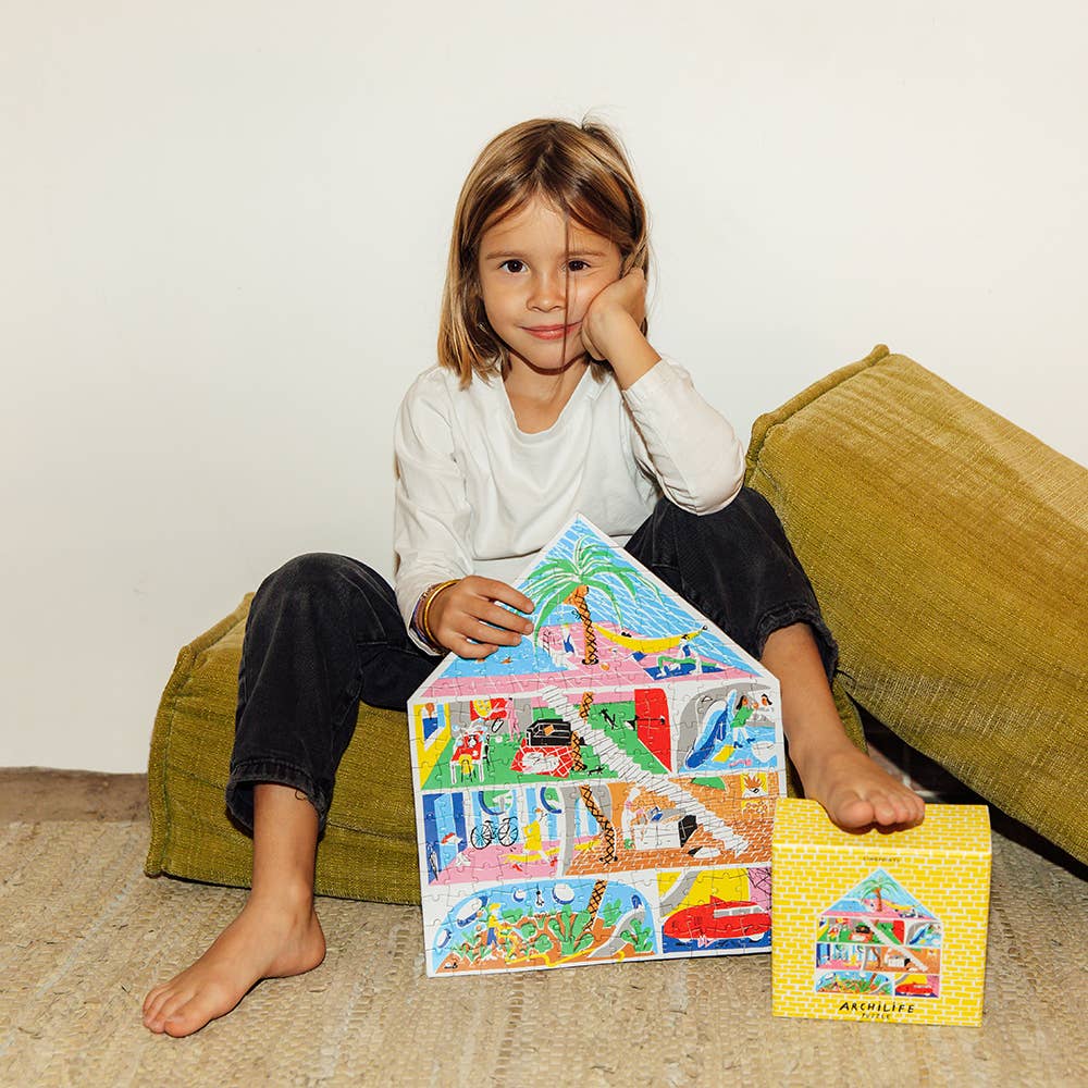 Gioco di Puzzle "Casa degli Architetti" - Regalo originale