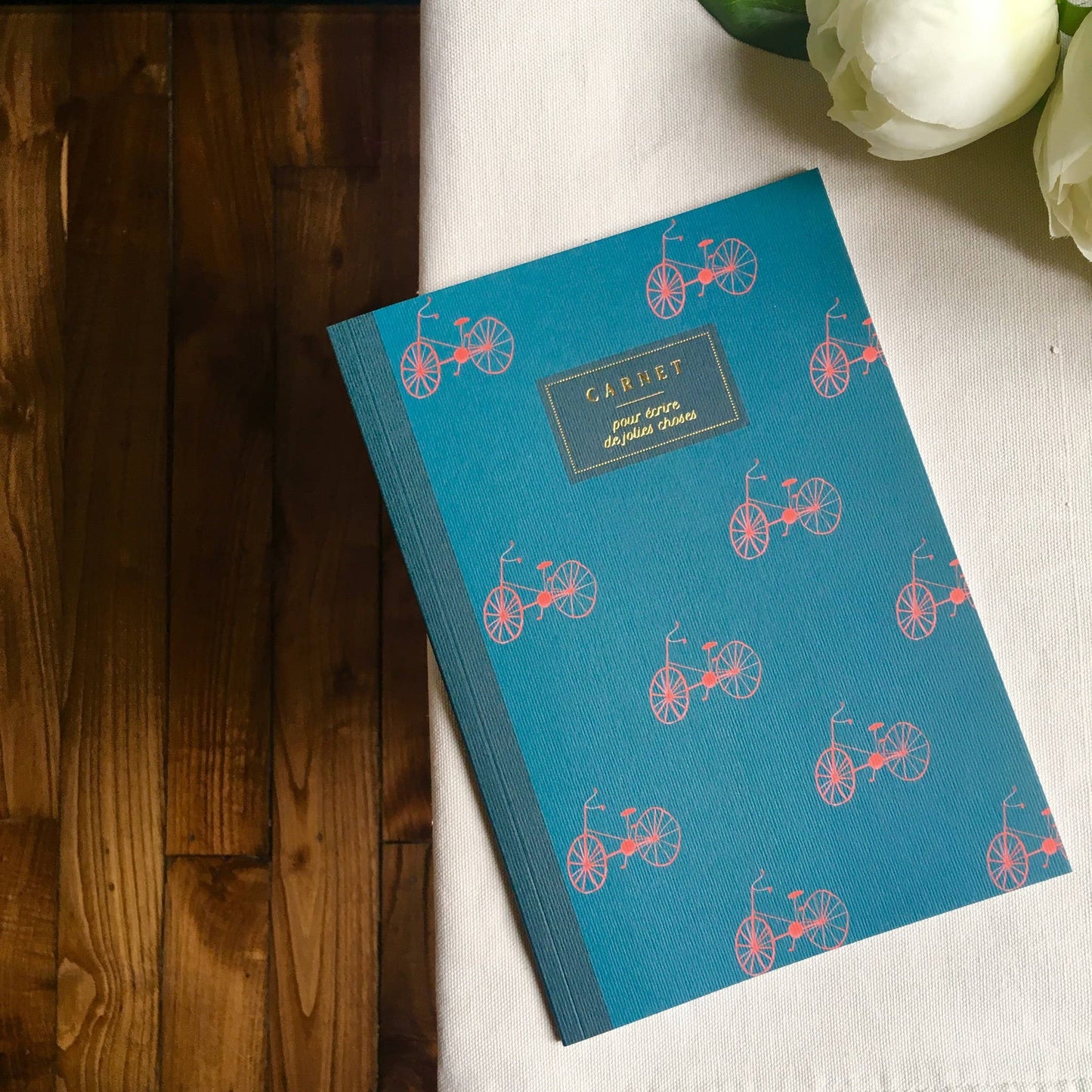 Taccuino a righe formato A5 - Les Bicyclettes 🚲
