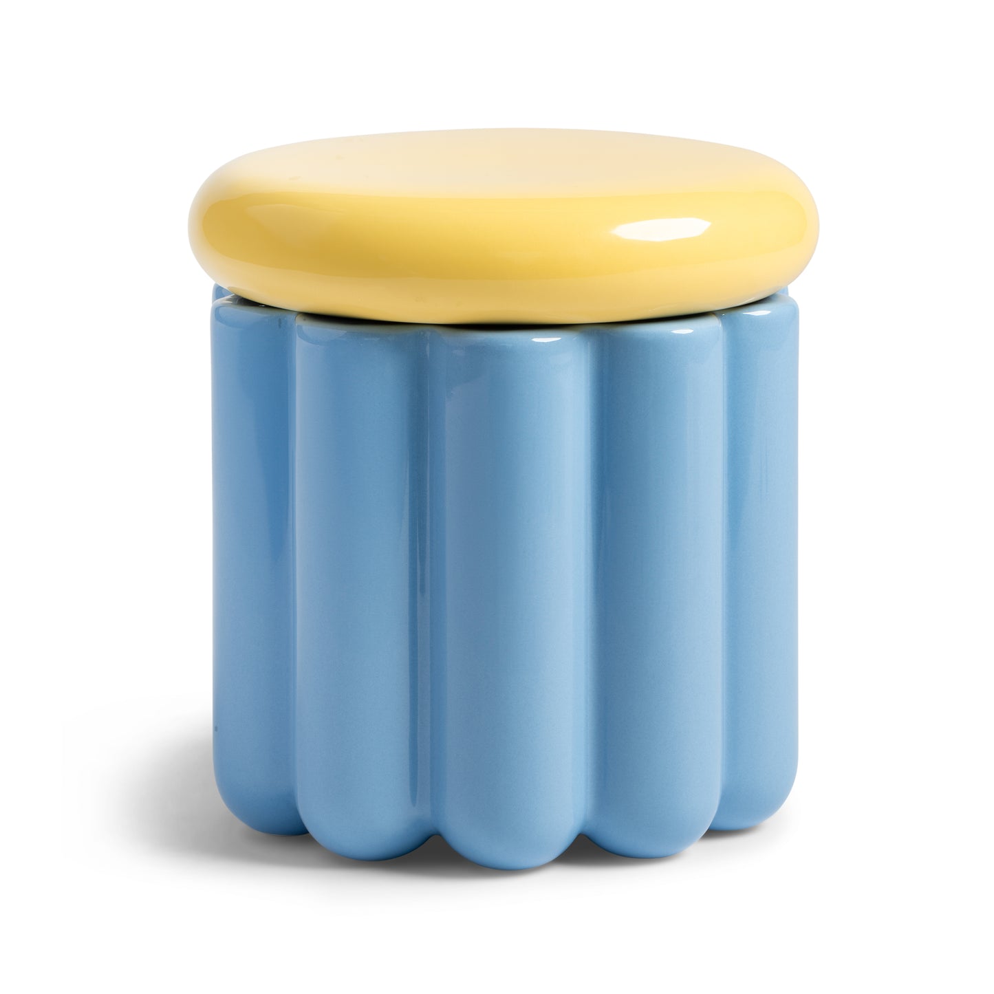 Barattolo "Charlo" blu