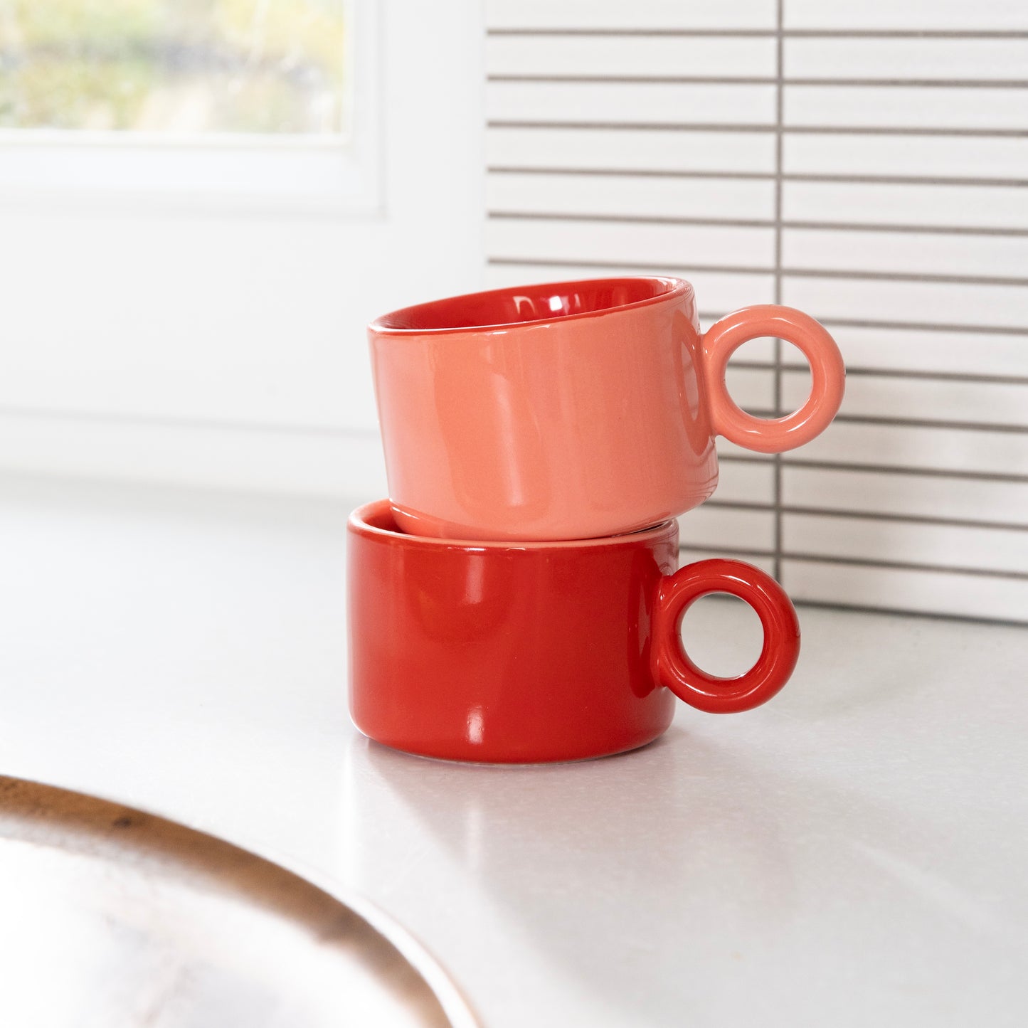 Tazza "chiquito" rossa - set da 2