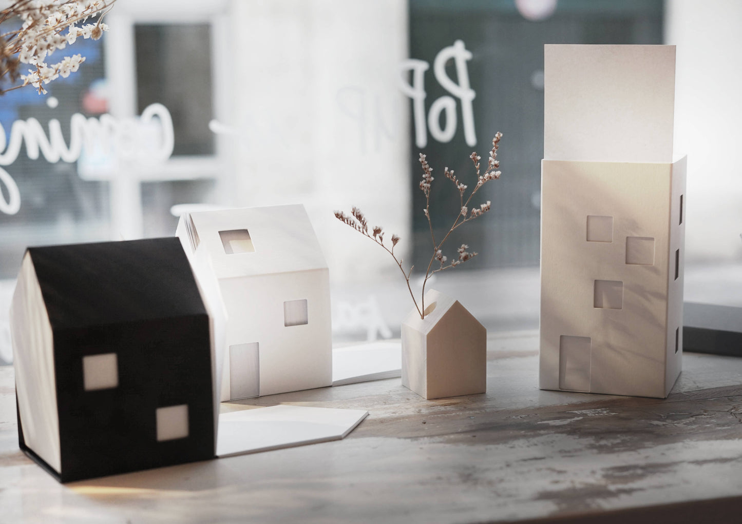 House of Notes - Taccuino nero a forma di casa