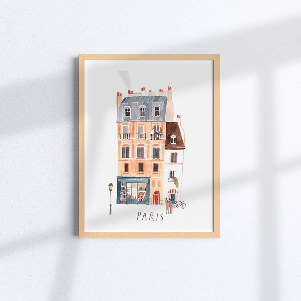 Poster artistico - Parigi - dim. 21 x 30 cm