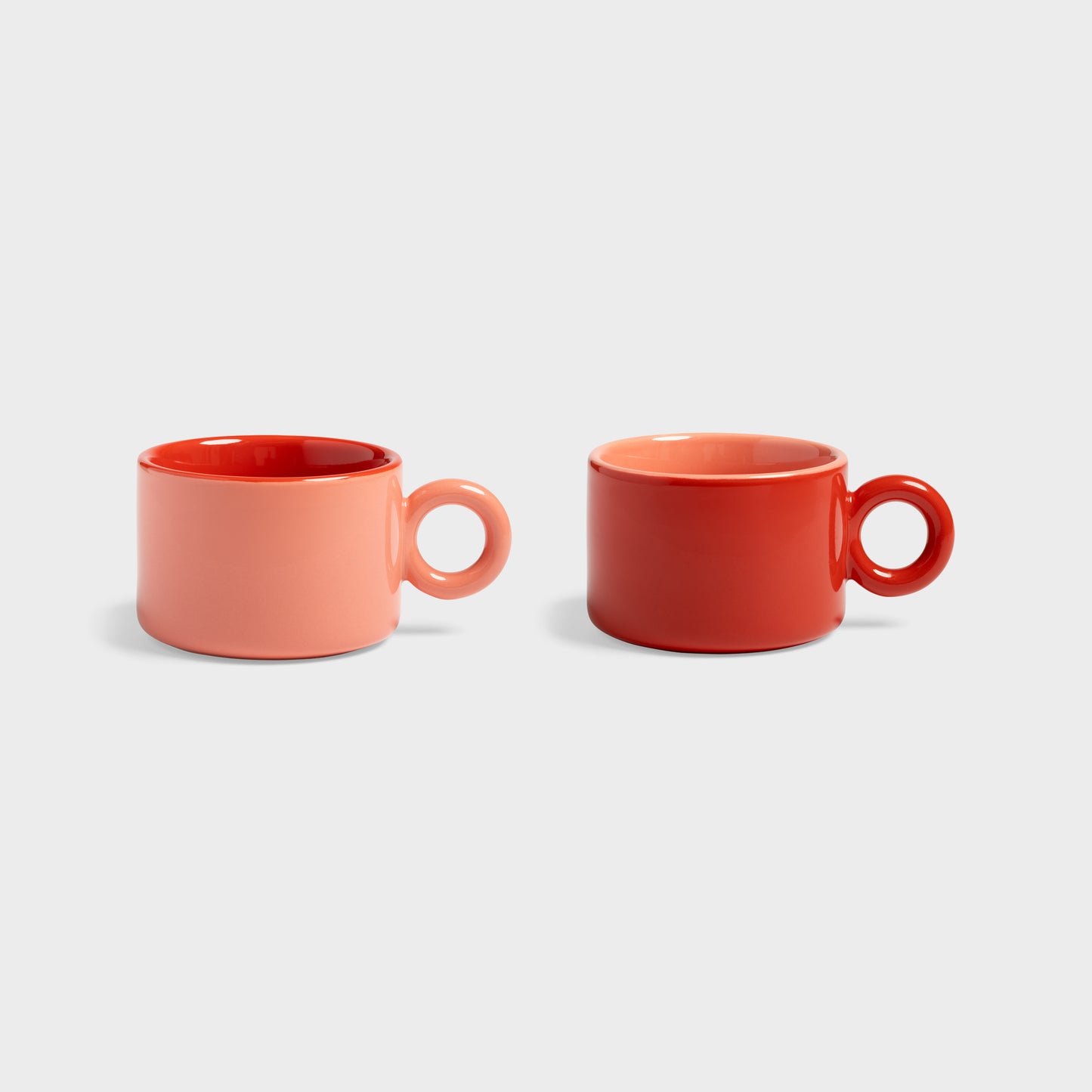 Tazza "chiquito" rossa - set da 2