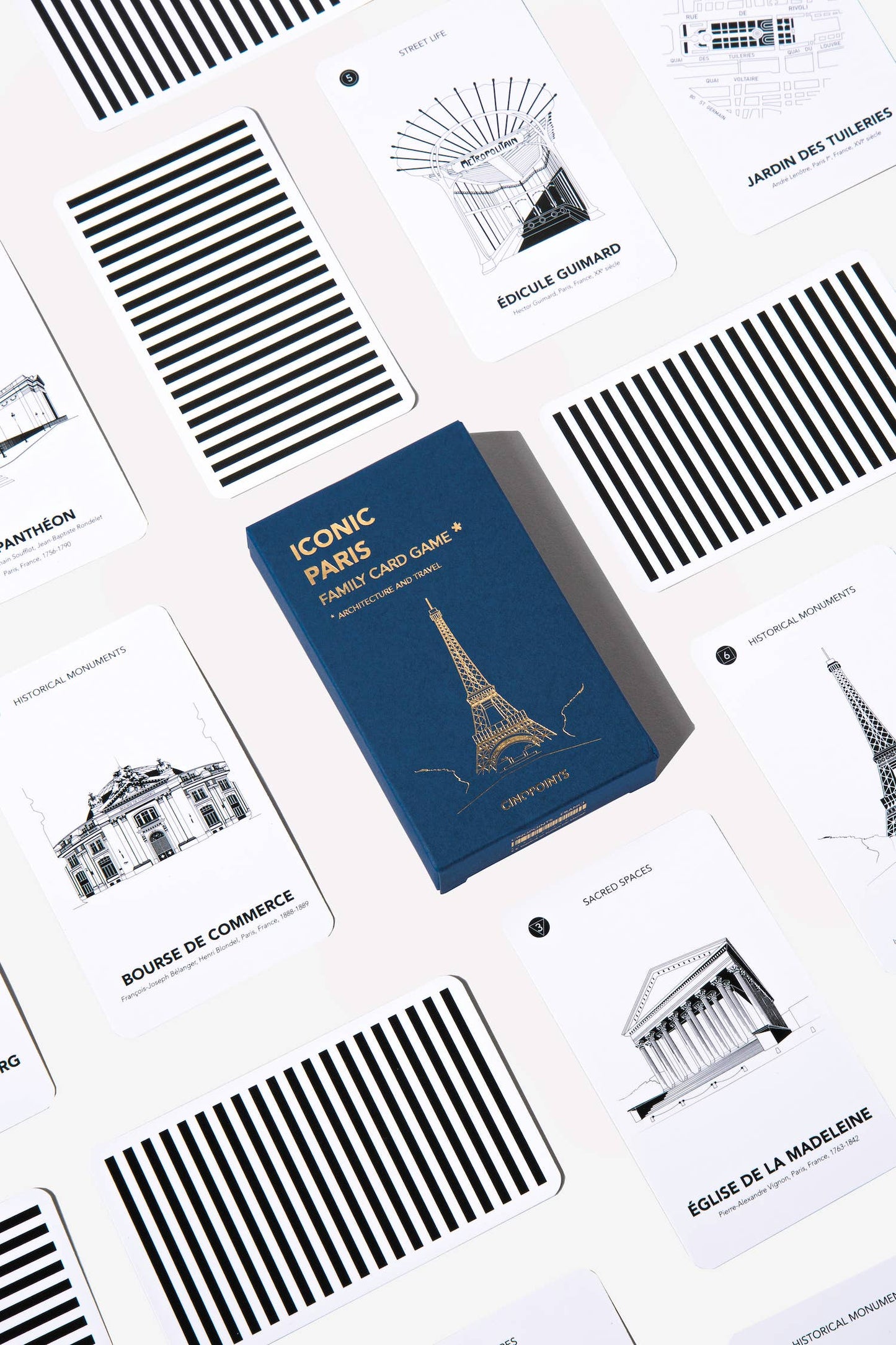 Gioco di carte iconico di Parigi - Iconic Paris