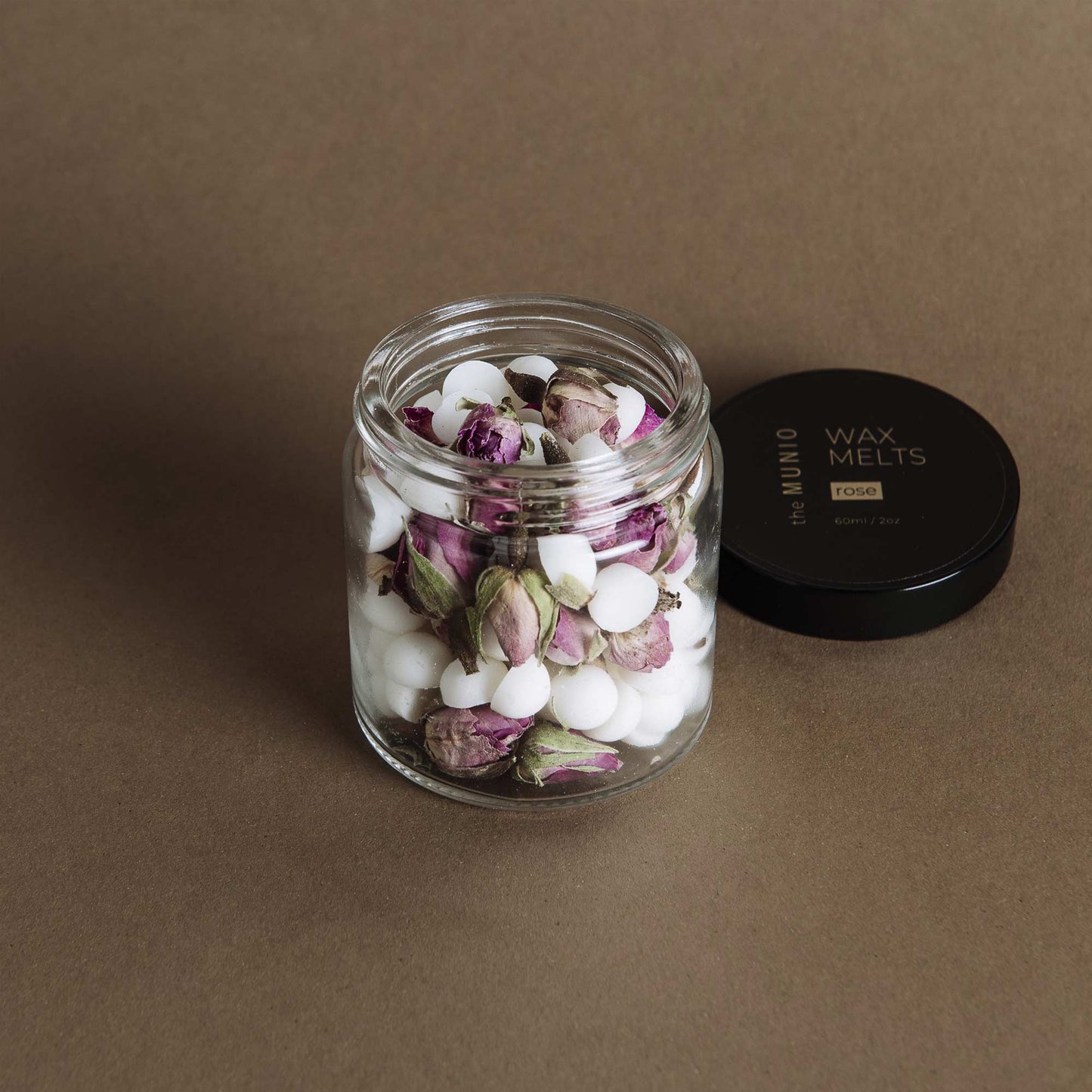 Mini cera da fondere alla rosa - Cera di soia ecologica ed artigianale