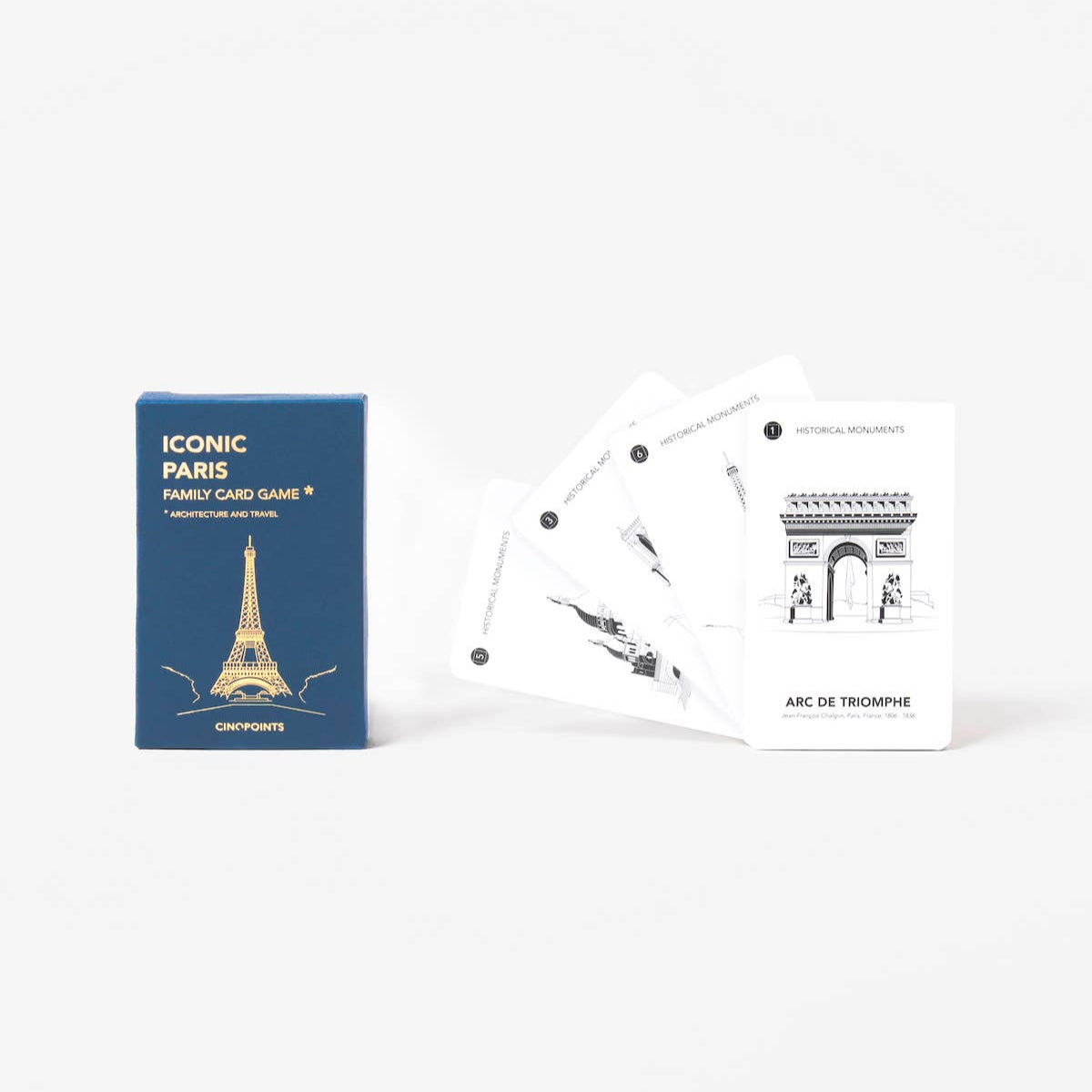 Gioco di carte iconico di Parigi - Iconic Paris