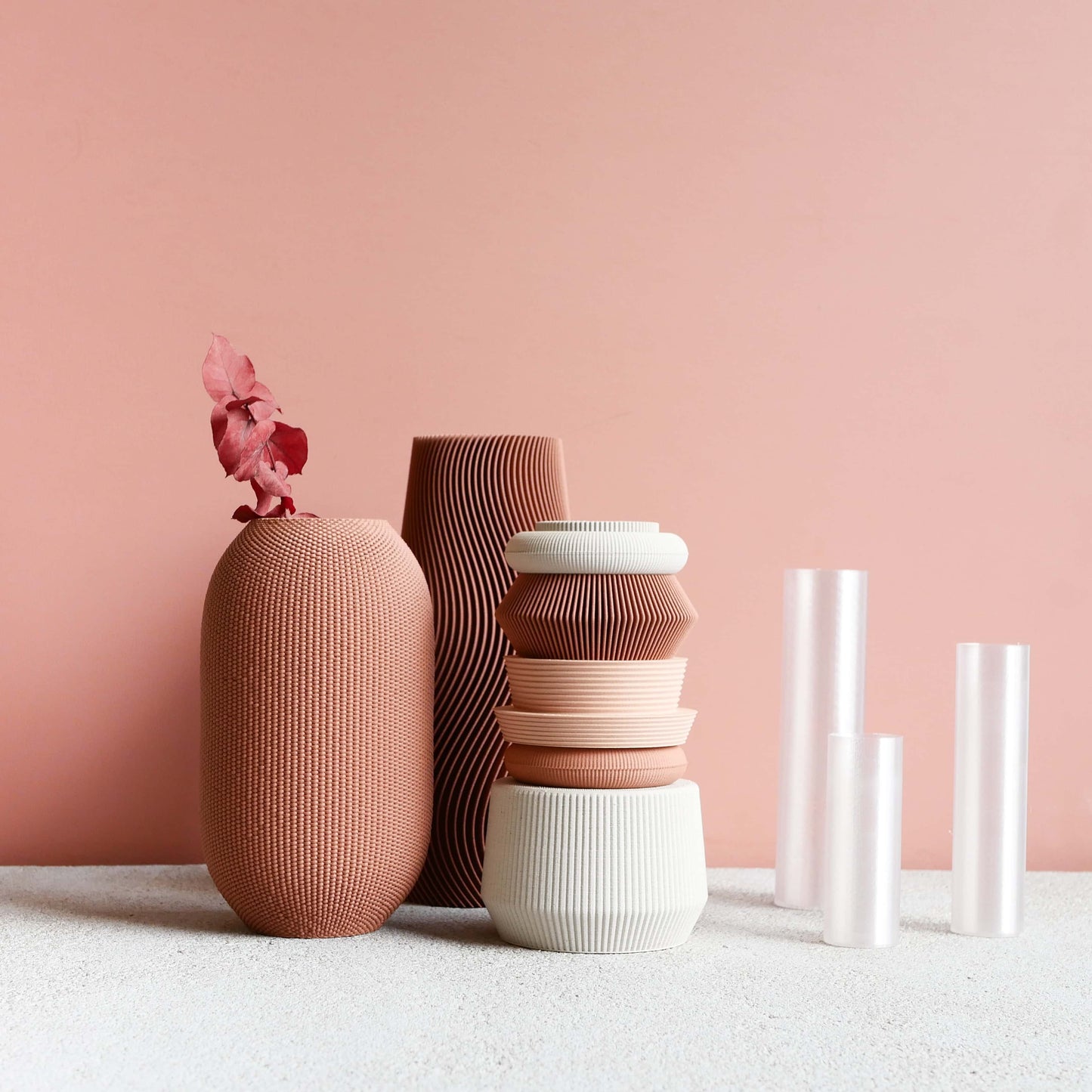 Vaso modulare - modello AMA - perfetto per fiori secchi o freschi!