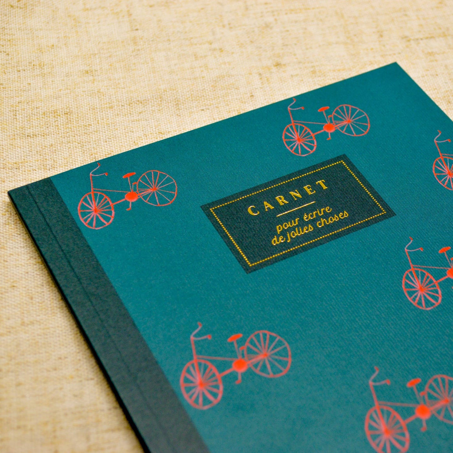 Taccuino a righe formato A5 - Les Bicyclettes 🚲