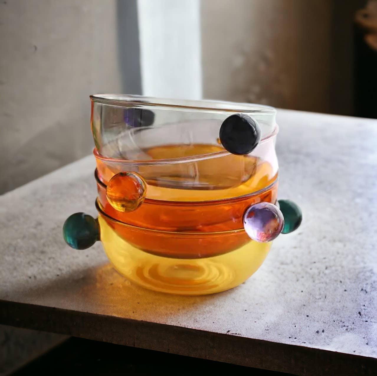 Ciotola da dessert in vetro borosilicato