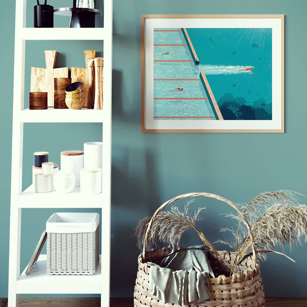 Poster artistico - Zona di comfort - dim. 21 x 30 cm