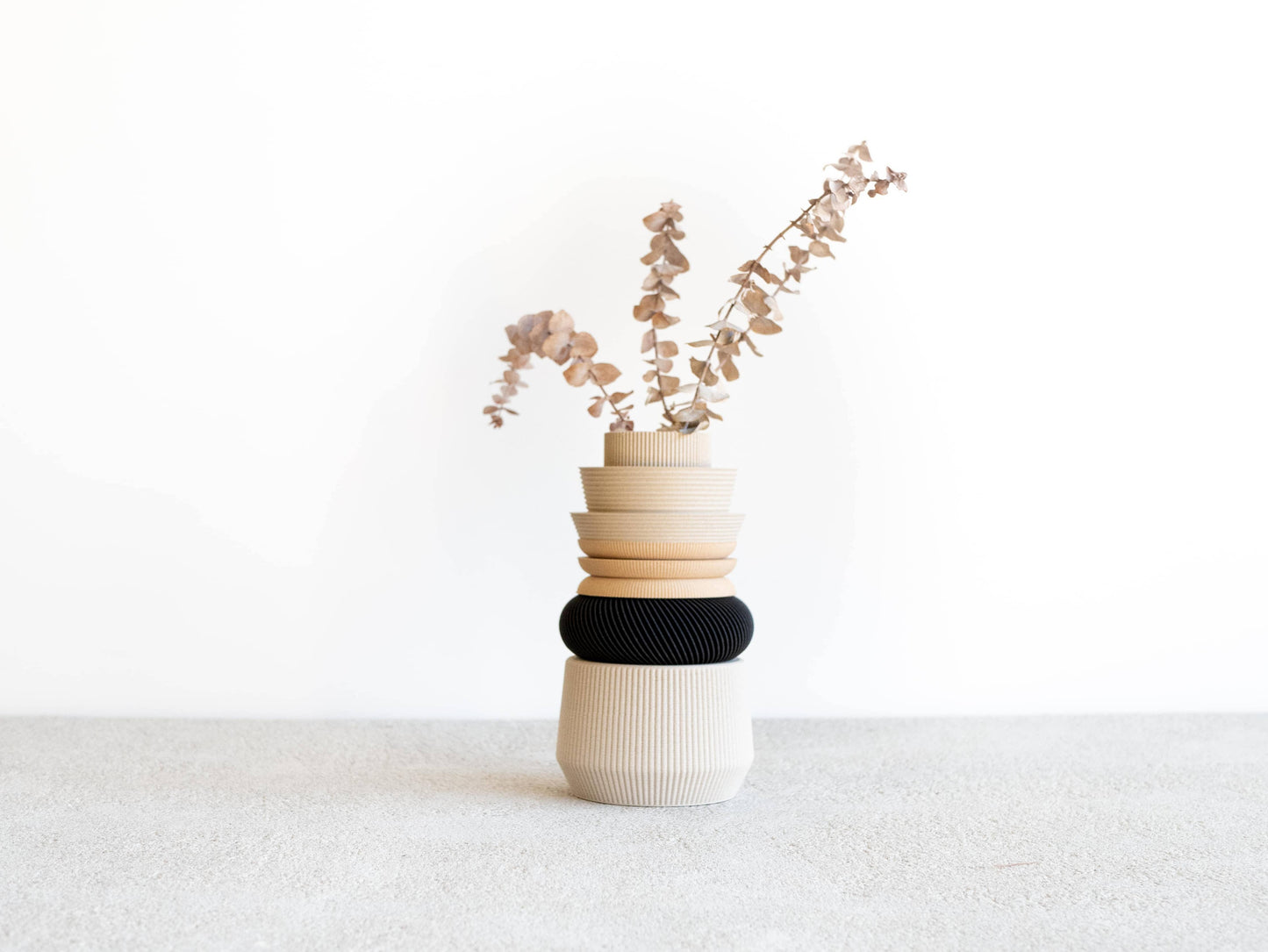 Vaso modulare - modello VENICE - perfetto per fiori freschi o secchi!