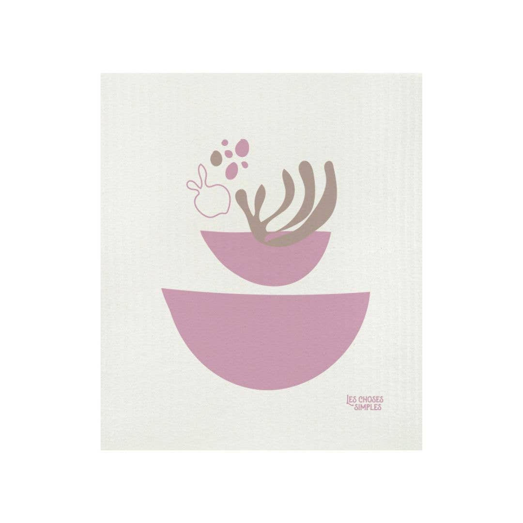 Panno Naturale per cucina - Rosa