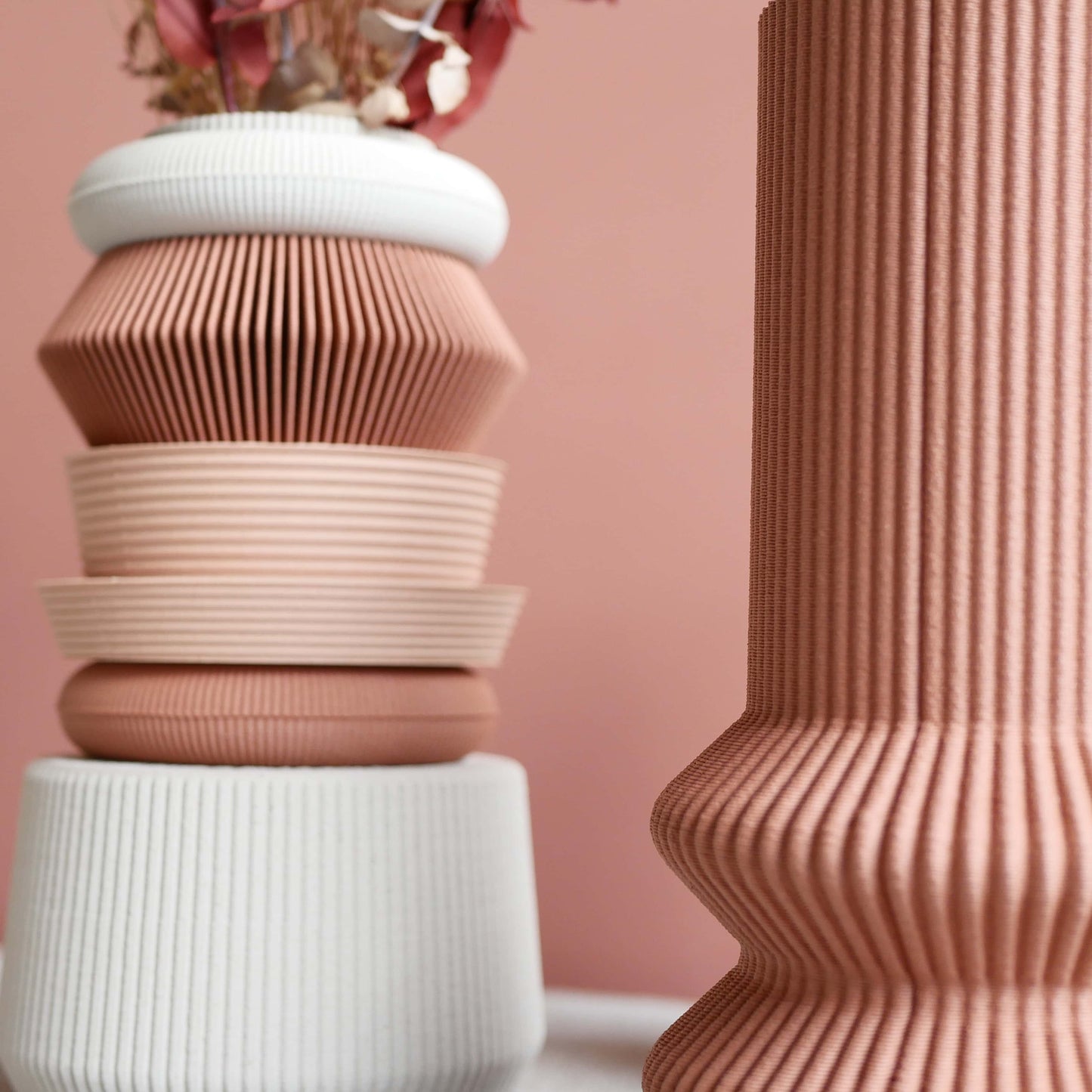 Vaso modulare - modello AMA - perfetto per fiori secchi o freschi!