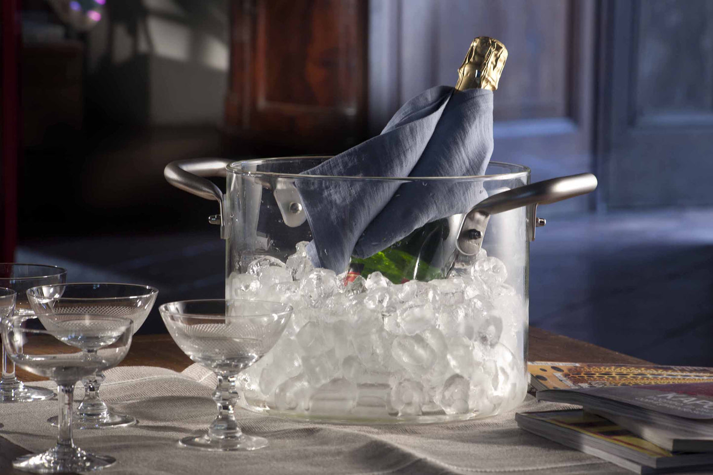Beyond Basic - THE GLASS POT - Pentola in vetro borosilicato - Design Massimo Castagna - KnIndustrie