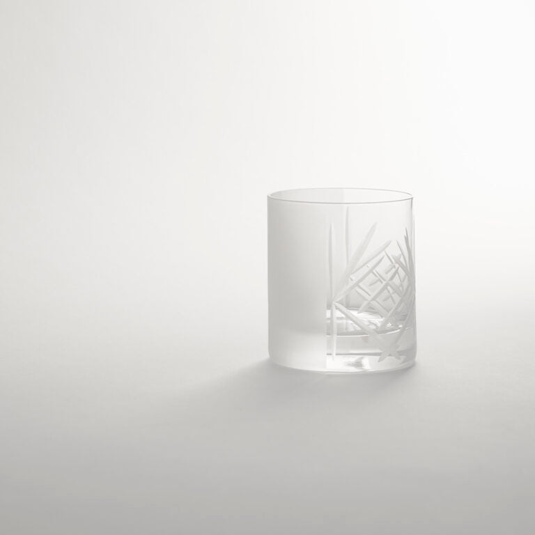 Bicchiere collezione INTAGLI - modello Molato Satinato - KnIndustrie