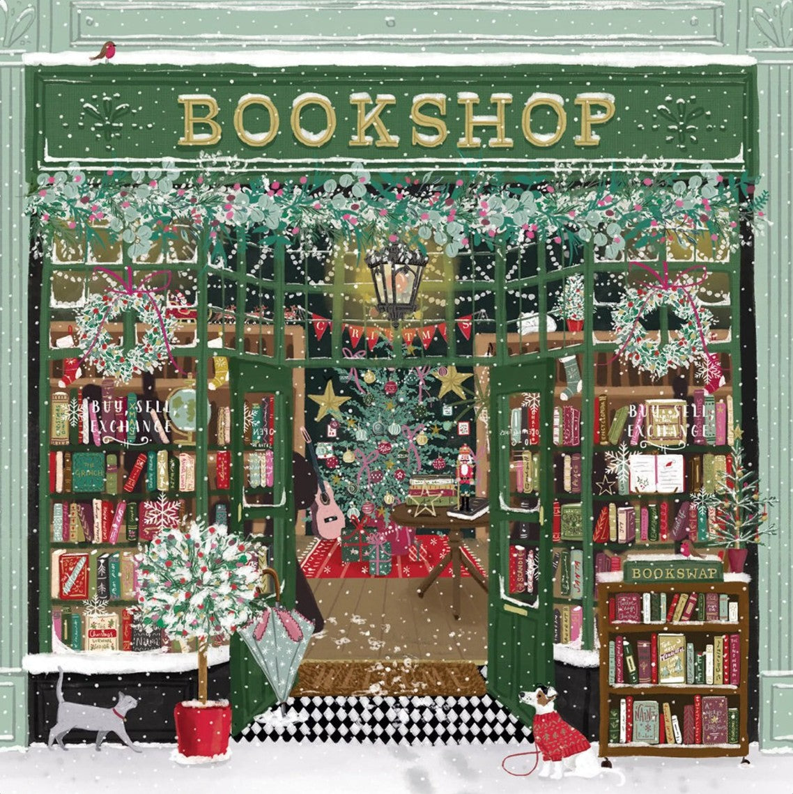 Puzzle da 1000 pezzi - Christmas Bookshop