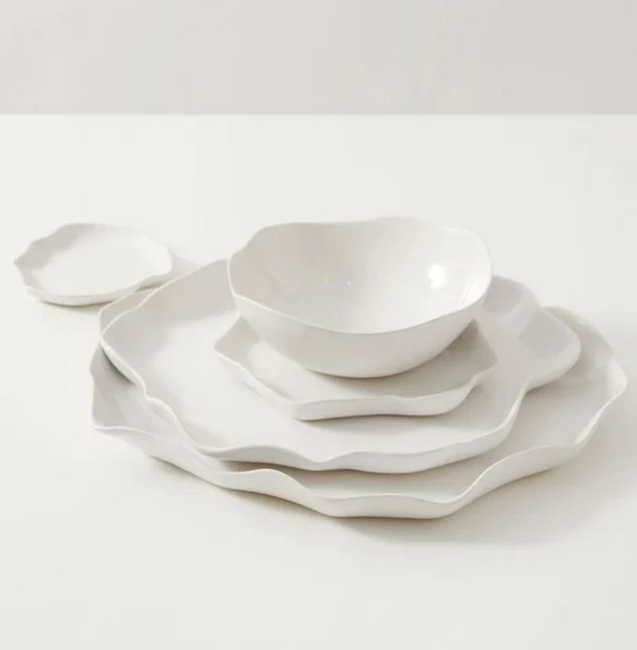 Piatto per il pane - Collezione White Lotus