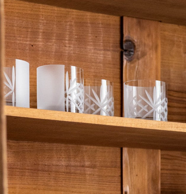 Bicchiere collezione INTAGLI - modello Molato Satinato - KnIndustrie