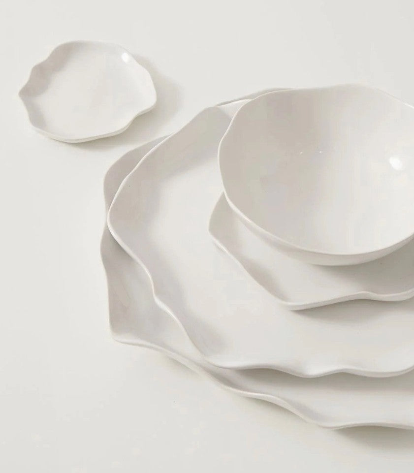 Piatto fondo/ciotola - Collezione White Lotus