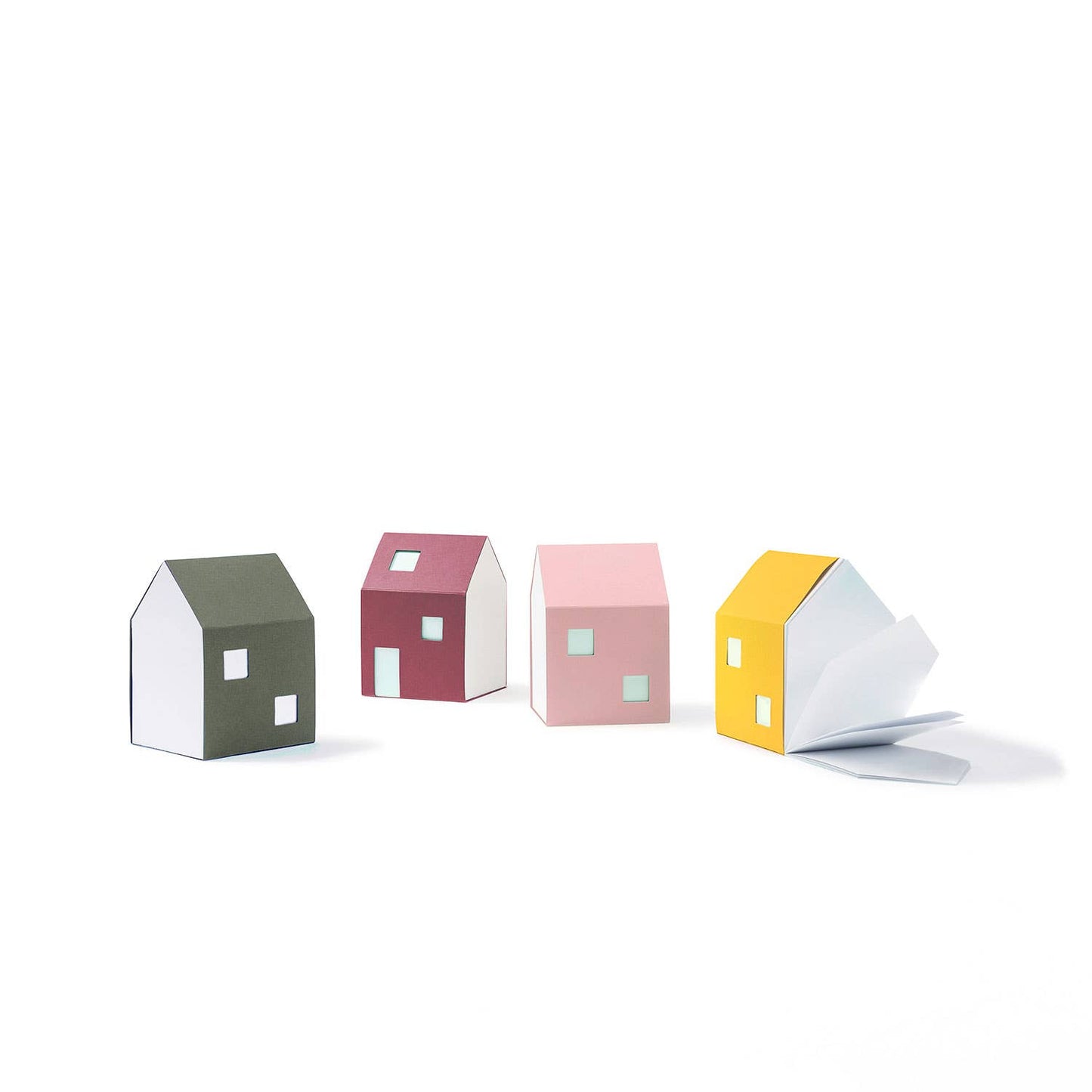 House of notes - Taccuino colorato a forma di casa