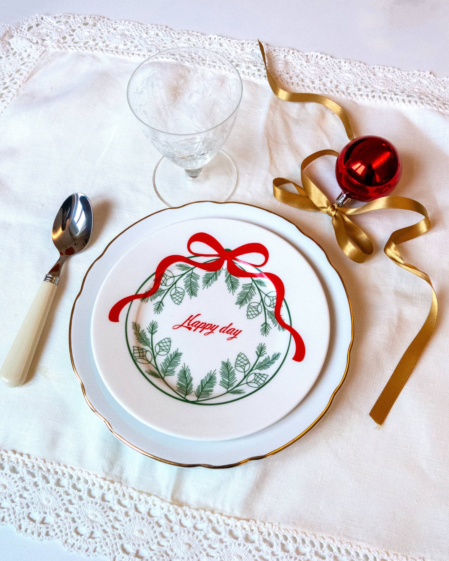 HAPPY DAY - Piatto regalo perfetto per il Natale