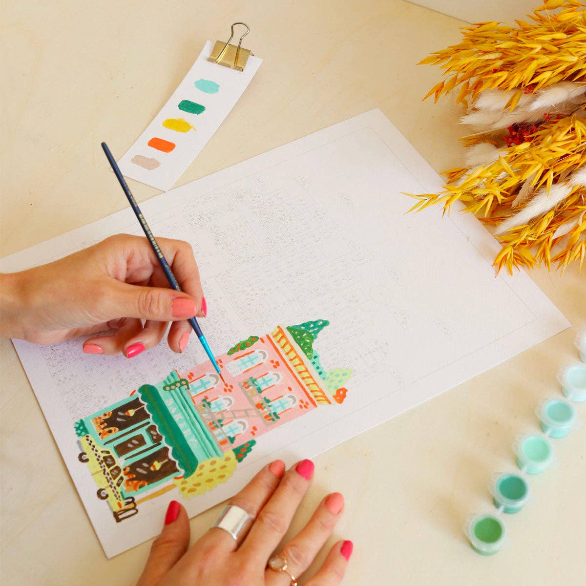 Kit per dipingere con i numeri - New York