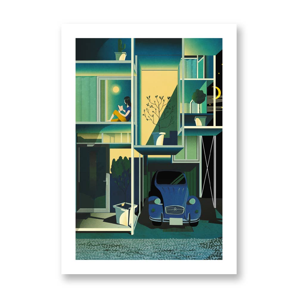 Poster artistico - Koenji - dim. 21 x 30 cm