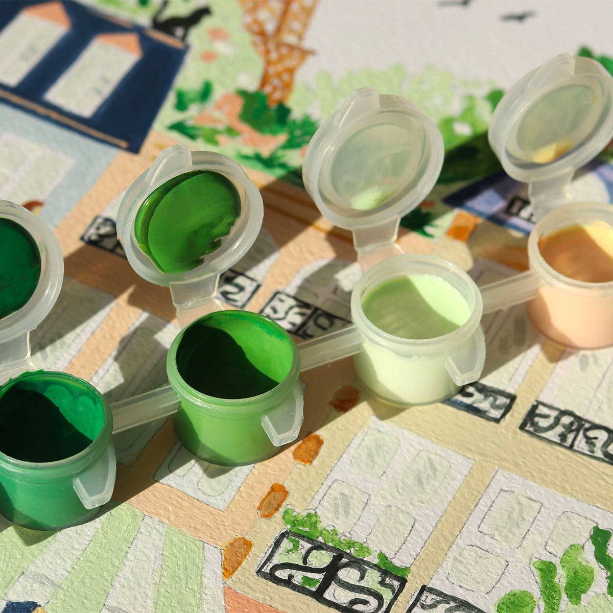 Kit per dipingere con i numeri - Parigi
