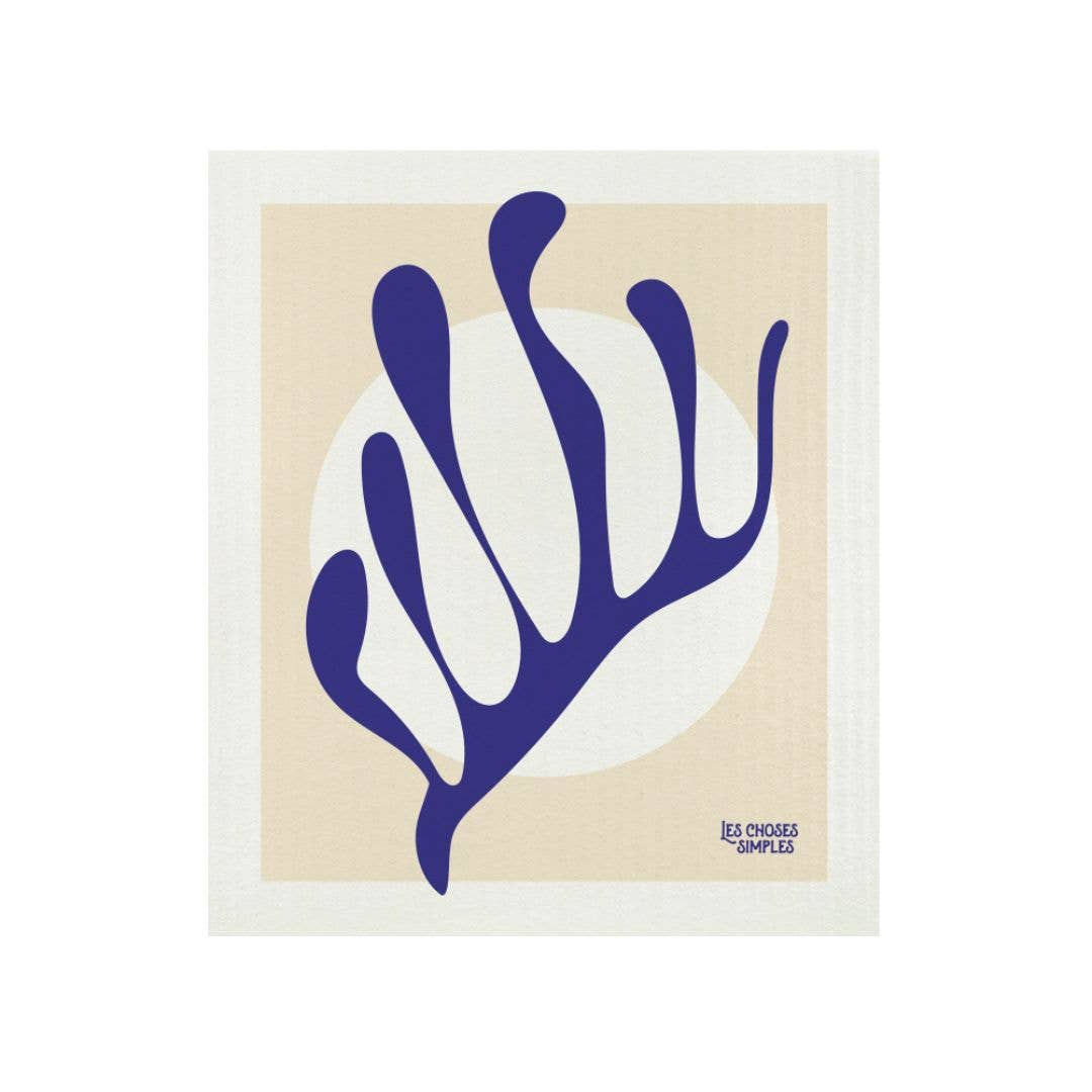 Panno Naturale per cucina - Blu