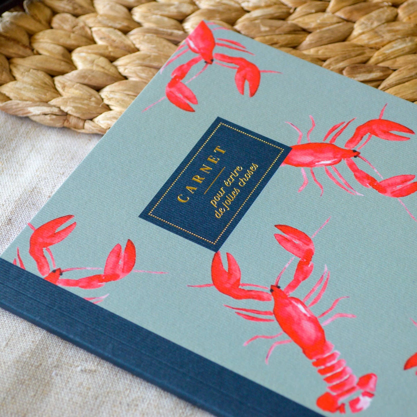 Taccuino a righe formato A5 - Lobsters 🦞