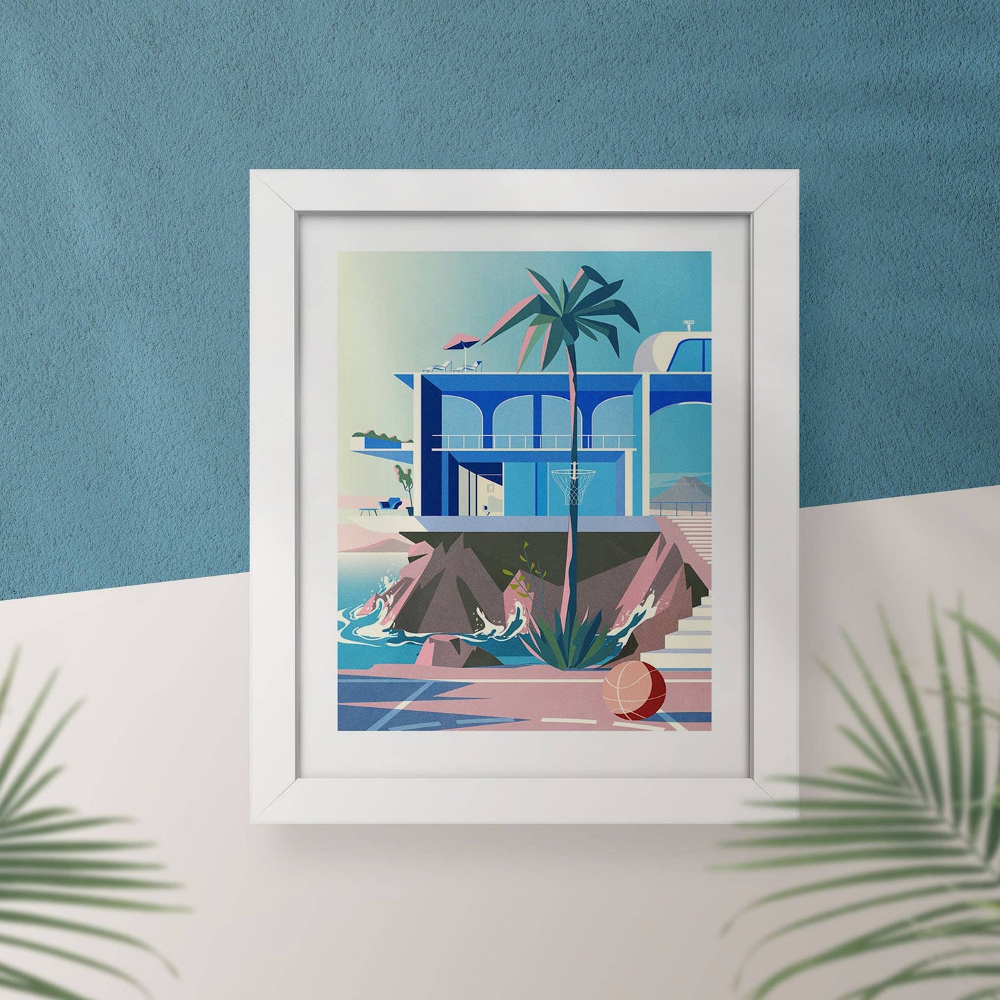 Poster d'arte - Giocare a casa - dim. 21 x 30 cm