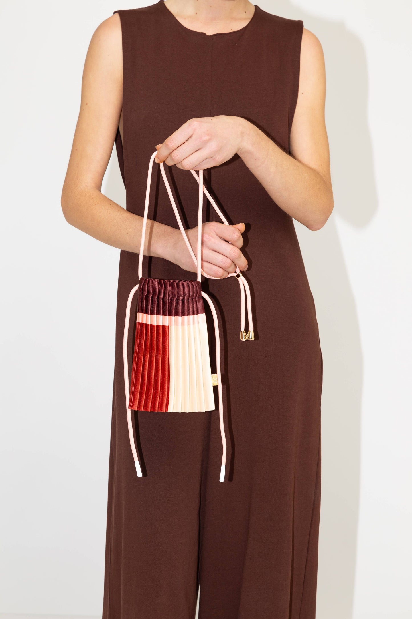 Borsa mini plissettata - modello RUBY