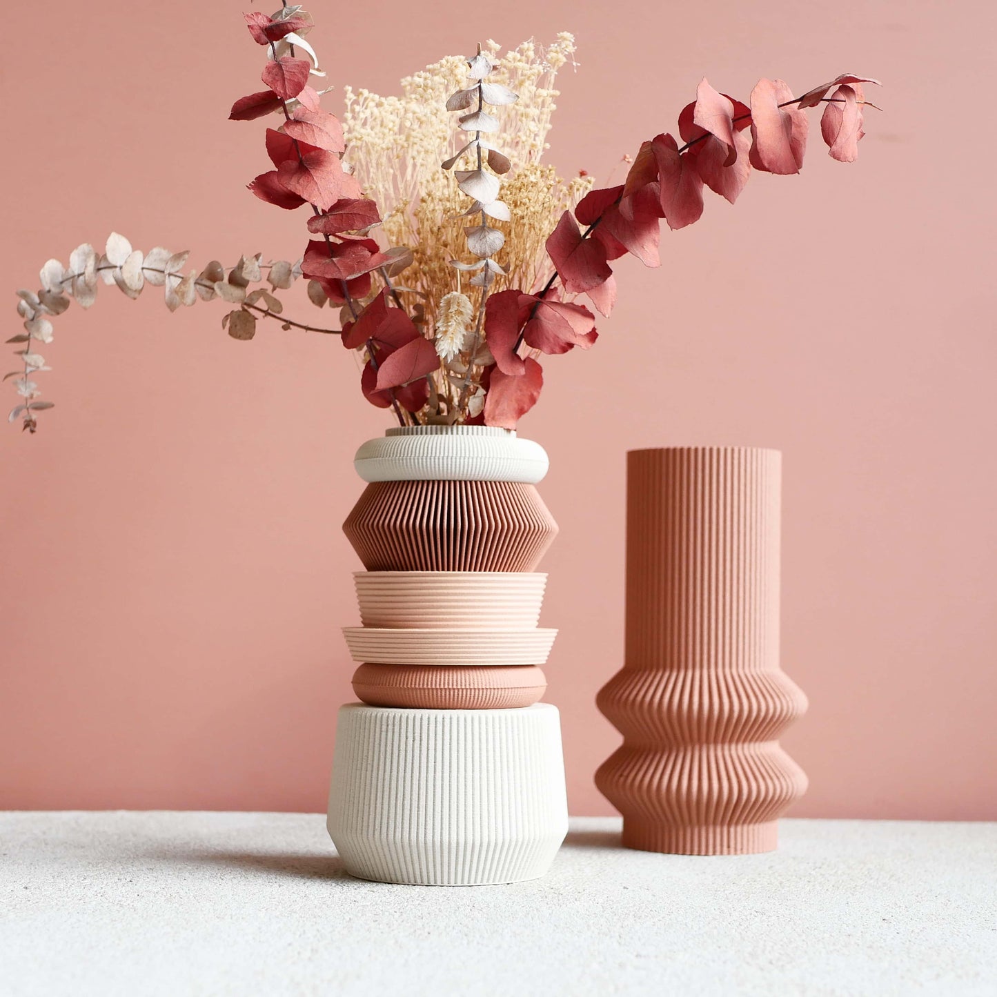 Vaso modulare - modello AMA - perfetto per fiori secchi o freschi!