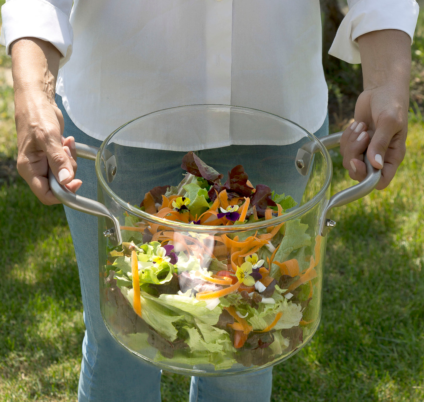 Beyond Basic - THE GLASS POT - Pentola in vetro borosilicato - Design Massimo Castagna - KnIndustrie