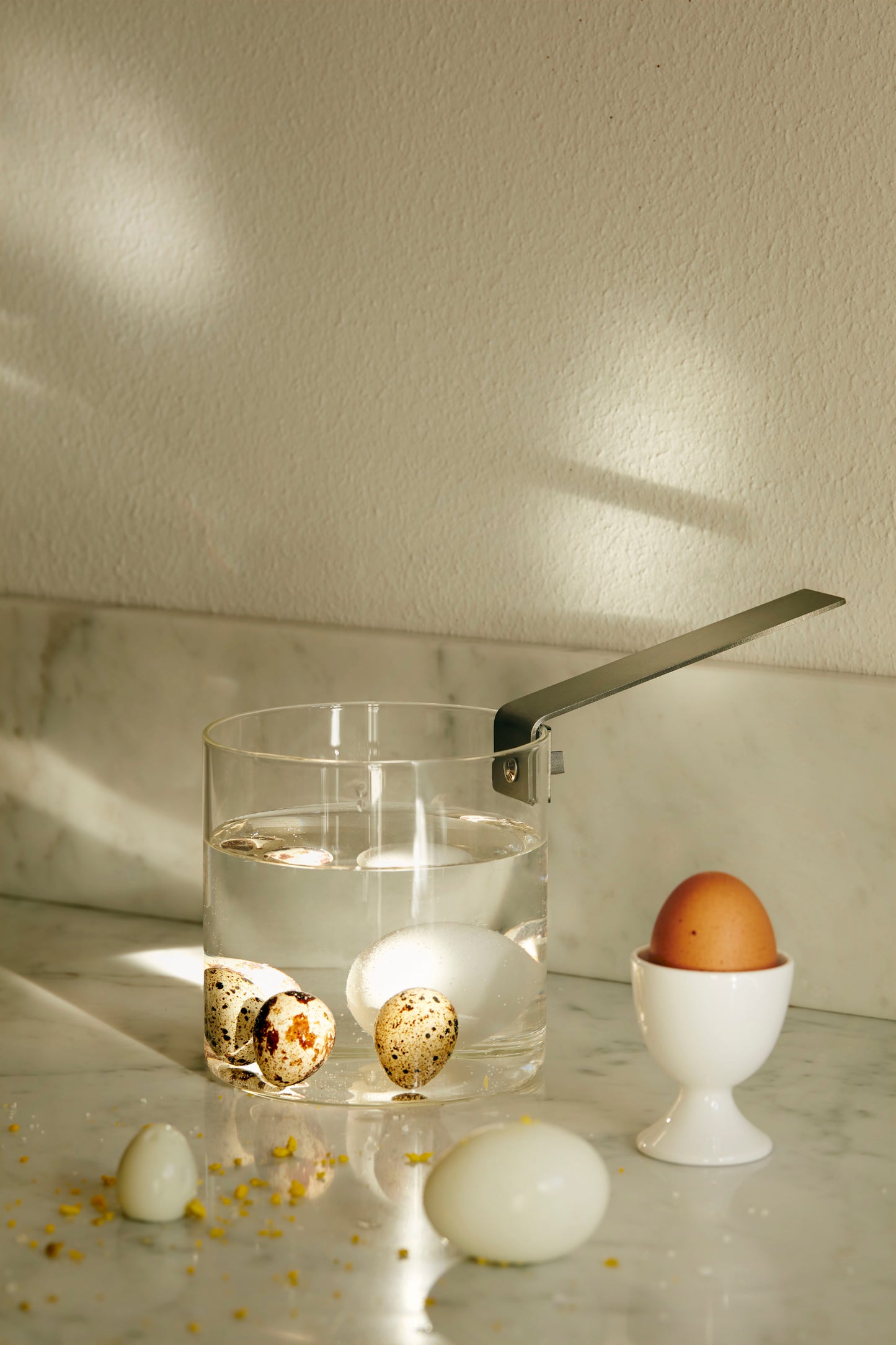 THE KETTLE - Bollilatte in vetro borosilicato - Design Lara Caffi (2018) - KnIndustrie