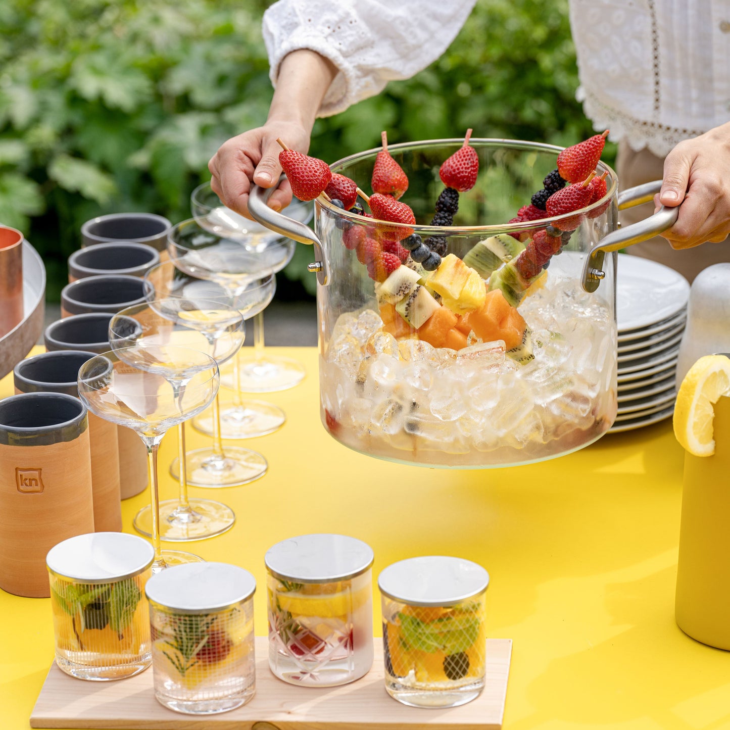 Beyond Basic - THE GLASS POT - Pentola in vetro borosilicato - Design Massimo Castagna - KnIndustrie