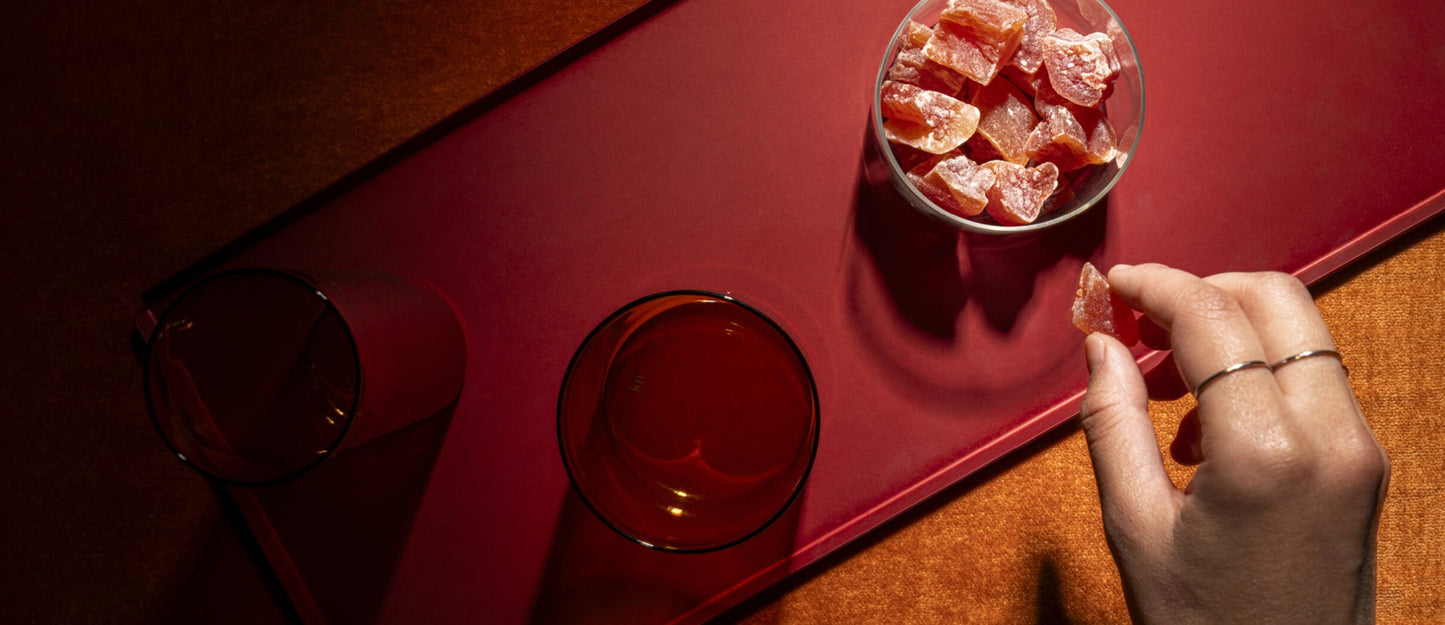 VASSOIO STORM ROSSO - Vassoio 20x20 cm - colore ROSSO - Design: Ivan feat.kn