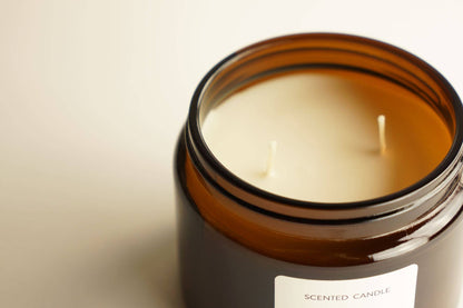 Candela cera vegetale THE OLPHACTORY - WHITE MUSK 360 gr