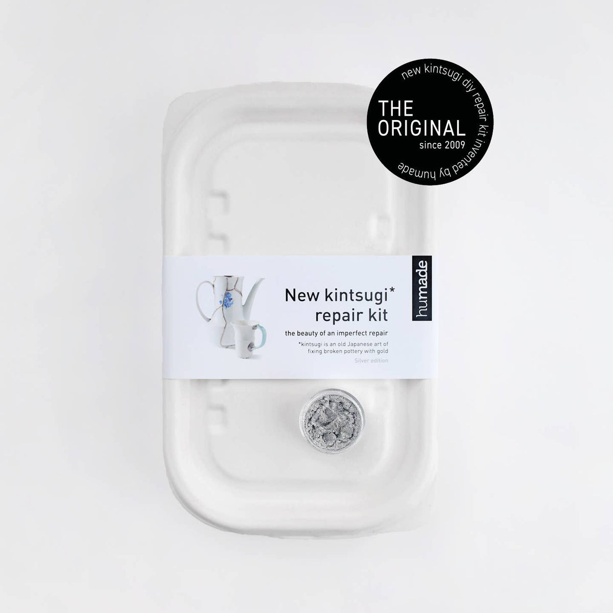 Kit Kintsugi argento - Riparazione ceramica fai da te