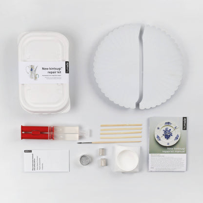 Kit Kintsugi argento - Riparazione ceramica fai da te