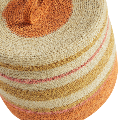 Cestino Scatola S - Arancione/Mais - dim. 26 × 26 × 21 cm