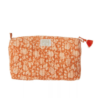Beauty case in cotone stampato - Arushi Pumpkin