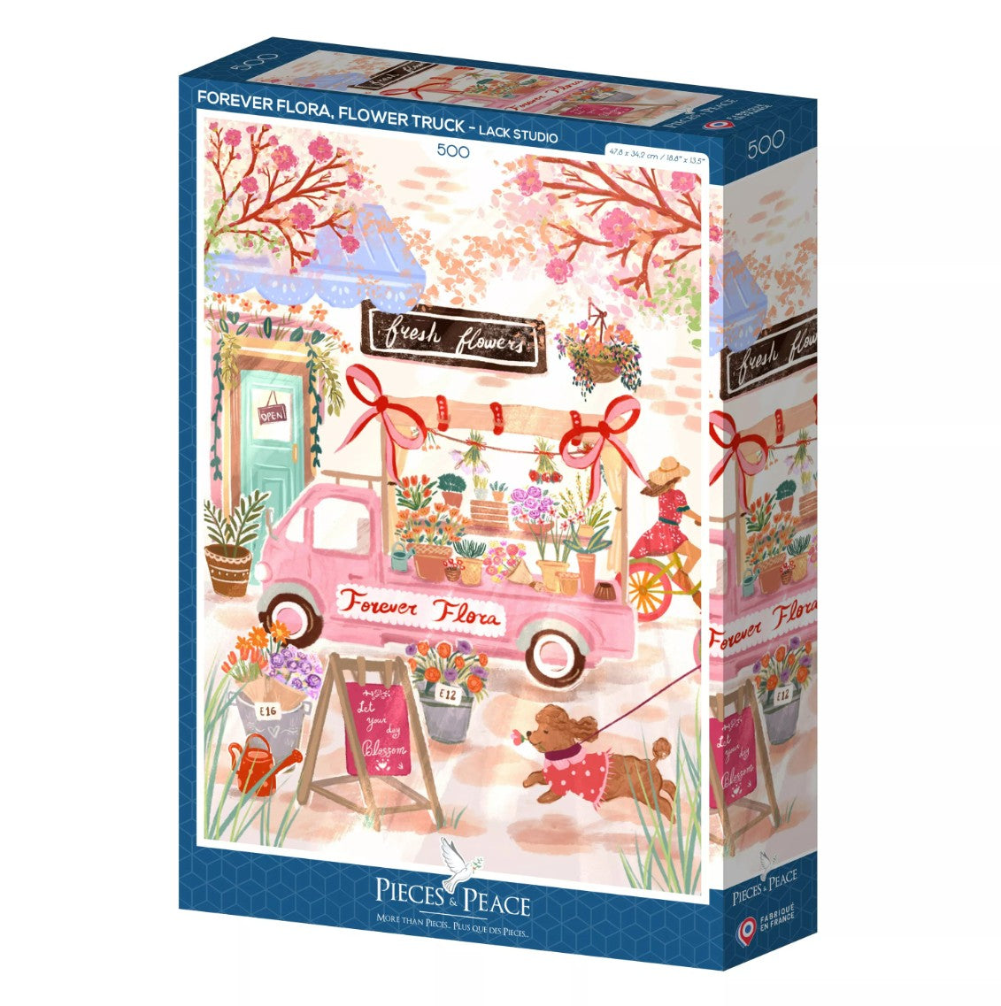Puzzle da 500 pezzi -  Forever Flora, Flower Truck
