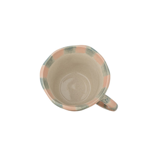 Tazza NINI - Righe azzurre e rosa