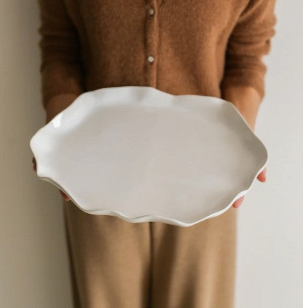 Piatto di base/vassoio - Collezione White Lotus