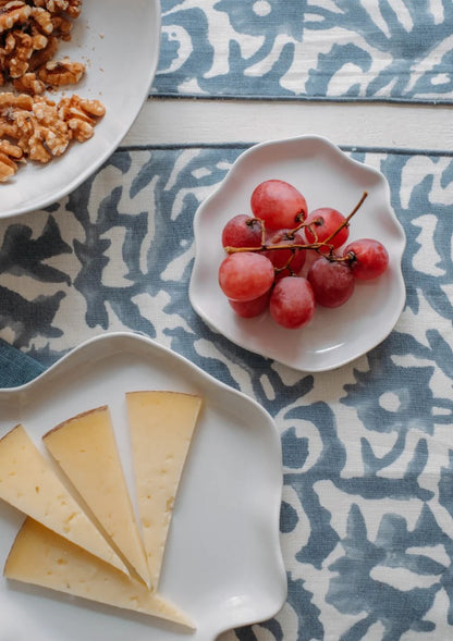 Piatto per il dolce o l'antipasto - Collezione White Lotus