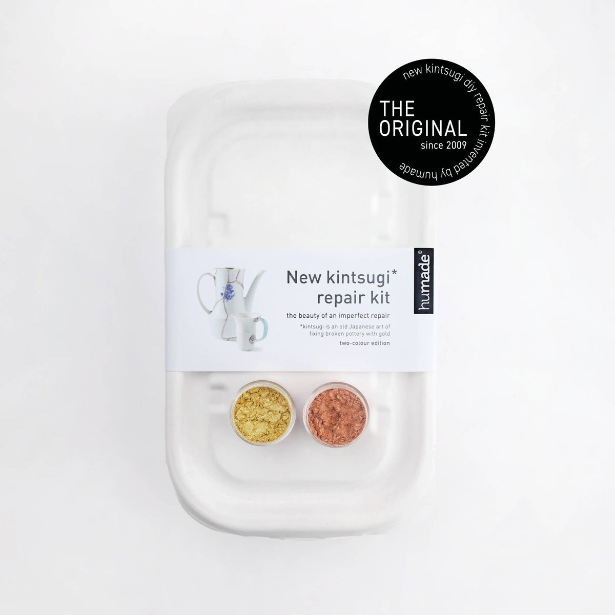 Kit Kintsugi oro+bronzo - Riparazione ceramica fai da te