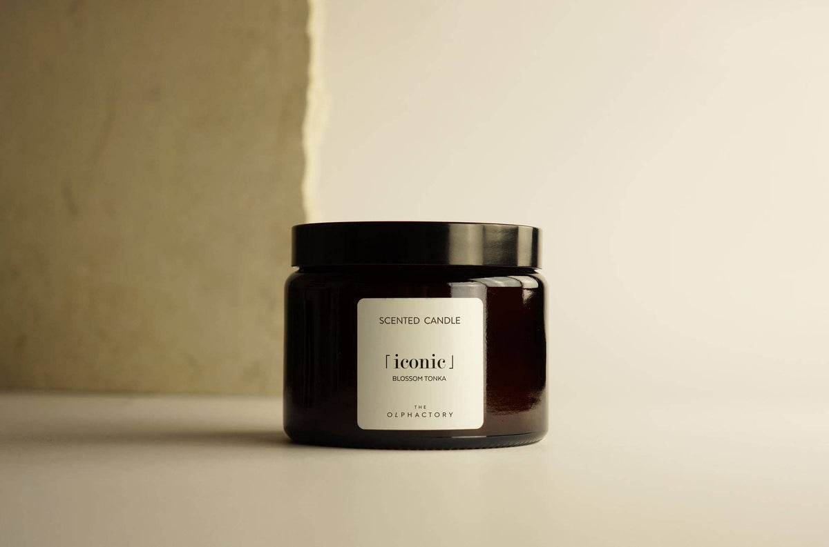 Candela cera vegetale THE OLPHACTORY - BLOSSOM TONKA - 360 gr