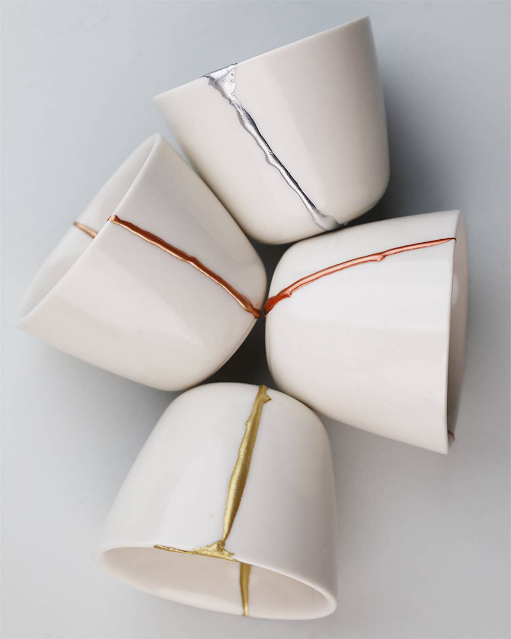 Kit Kintsugi argento - Riparazione ceramica fai da te