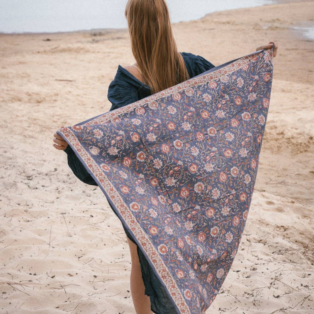 Sciarpa Indiana - Miraj Indigo